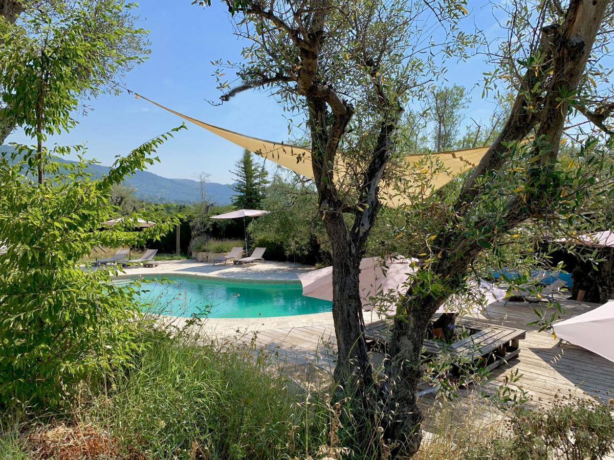 Maison D'Hotes Bleu Azur Tourrettes-sur-Loup Exteriör bild